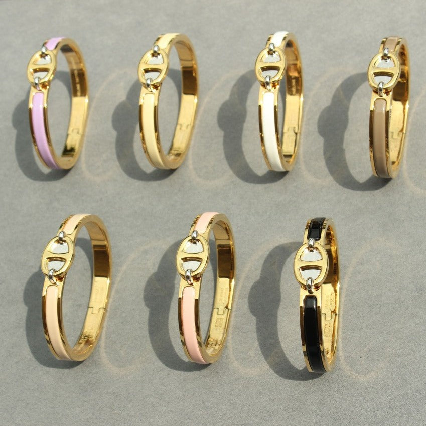 [Stars Jewelry]CLIC CHAINE GOLD BRACELET