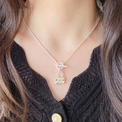 [Stars Jewelry]CONSTANCE PEDANT SILVER NECKLACE