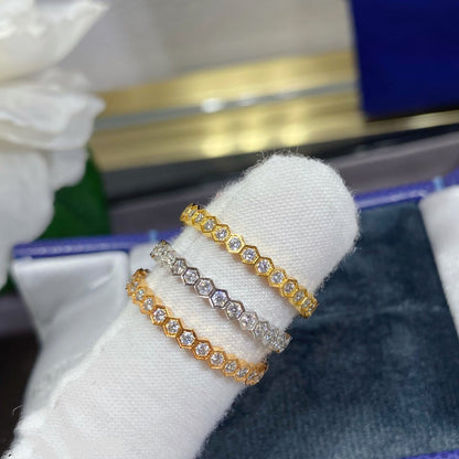 [Stars Jewelry]BEE LOVE DIAMOND PAVED SMALL RING