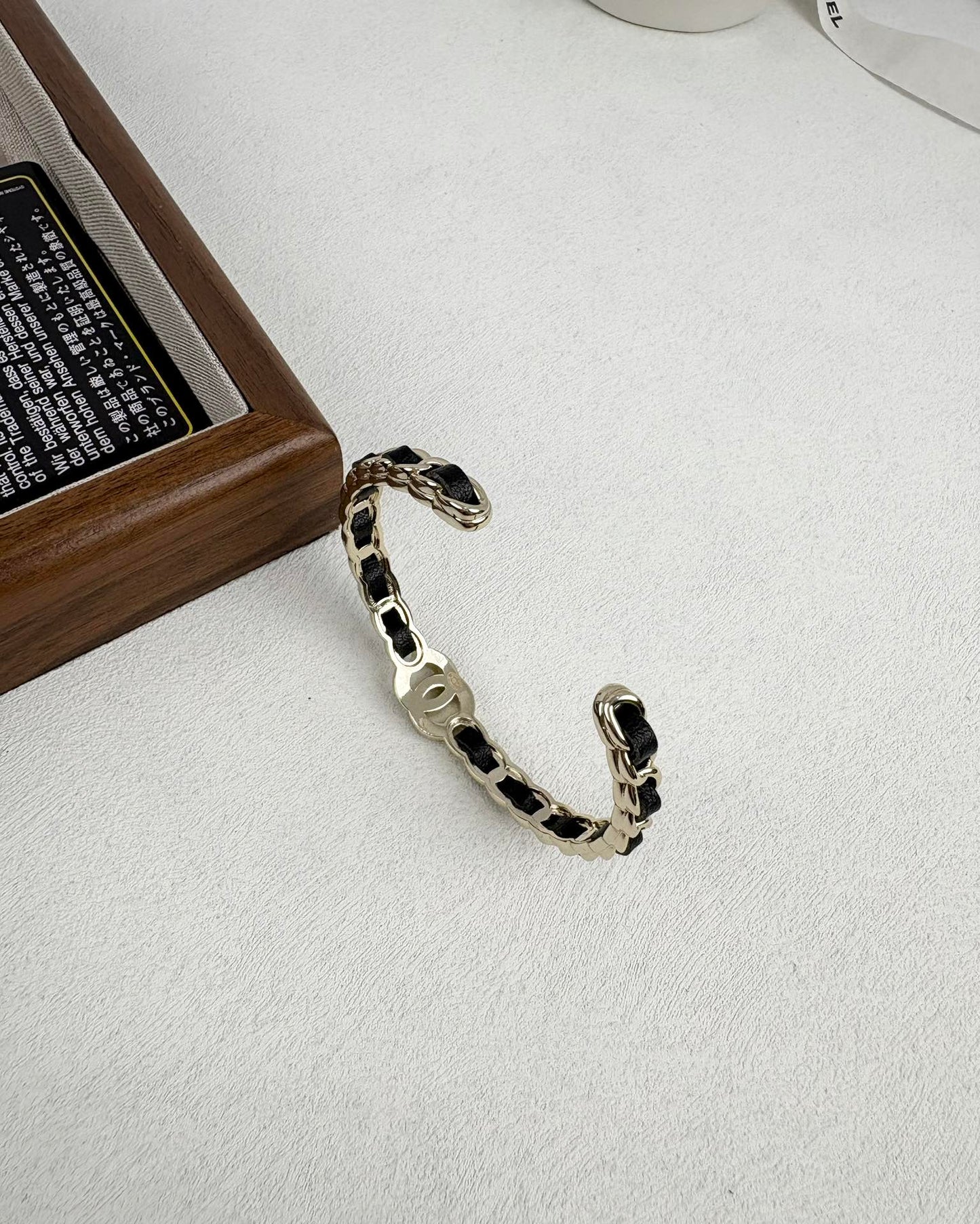 [Stars Jewelry]Double C Open Bangle