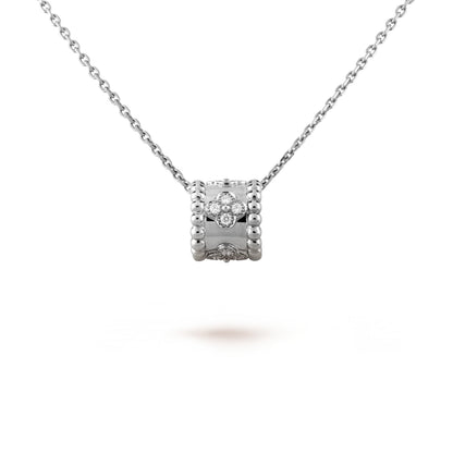 [Stars Jewelry]PERLEE PEDANT SIVLER DIAMOND NECKLACE