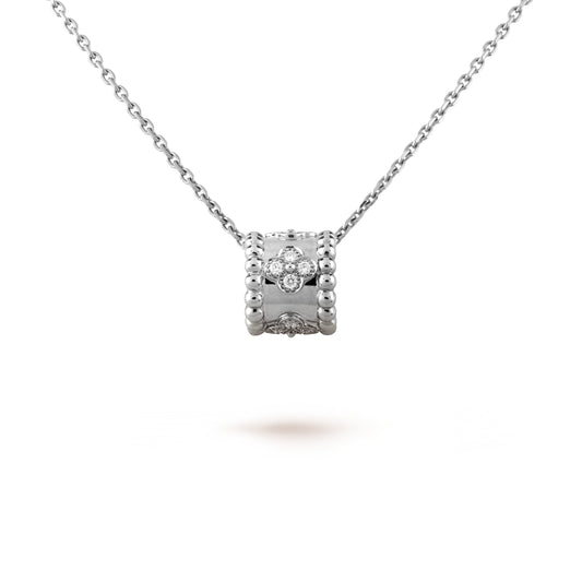 [Stars Jewelry]PERLEE PEDANT SIVLER DIAMOND NECKLACE