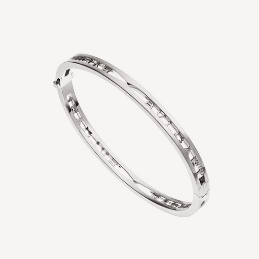 [Stars Jewelry]ZERO 1 SPIRAL LOGO SILVER BRACELET