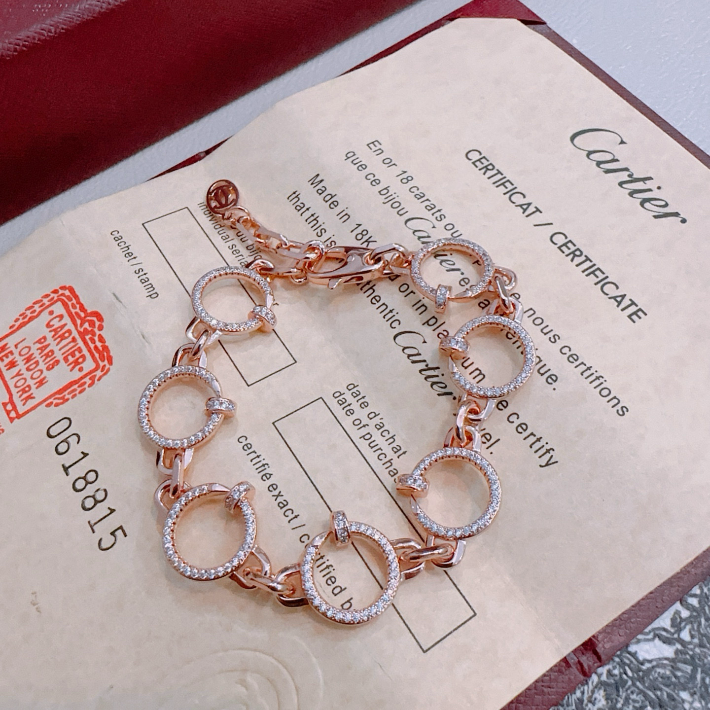 [Stars Jewelry Jewelry] LOVE&JUSTE BRACELET DIAMONDS