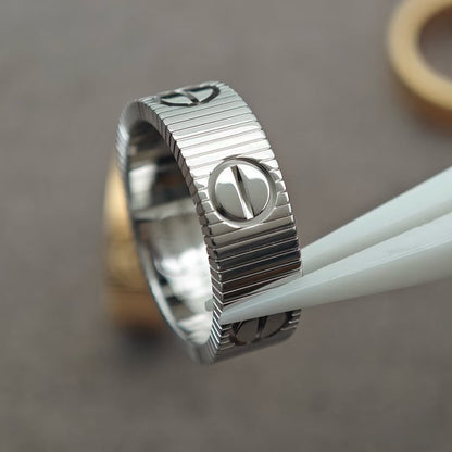 [Stars Jewelry]LOVE 6.5MM RING