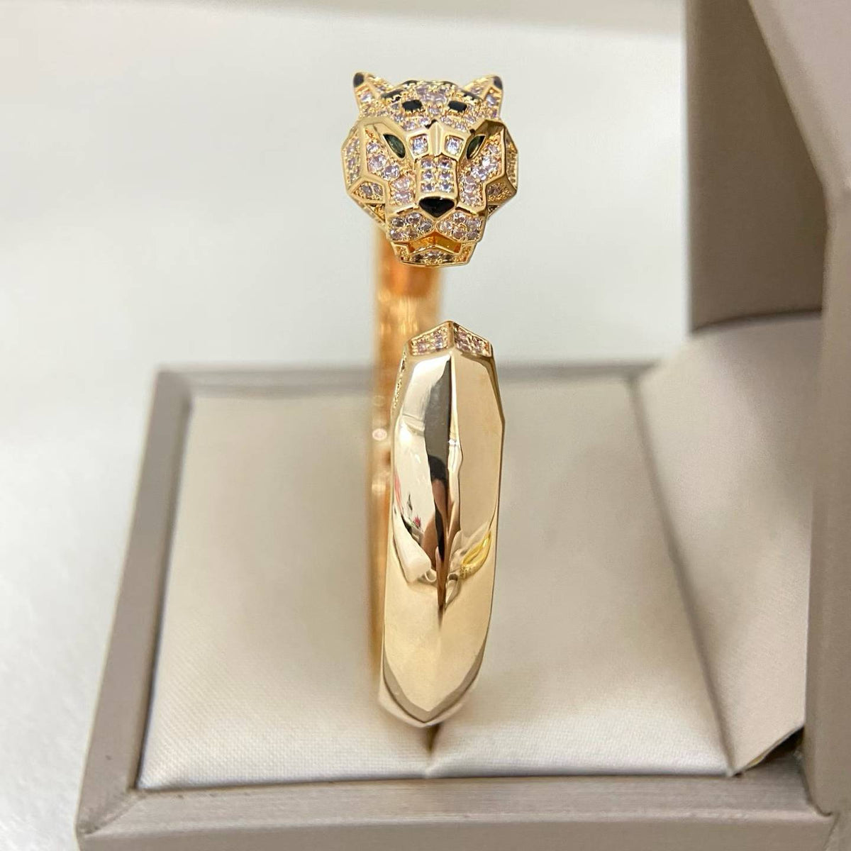 [Stars  Jewelry]DIAMOND MACHINE LEOPARD BRACELET