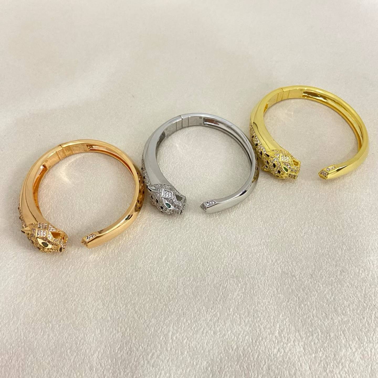 [Stars  Jewelry]DIAMOND MACHINE LEOPARD BRACELET