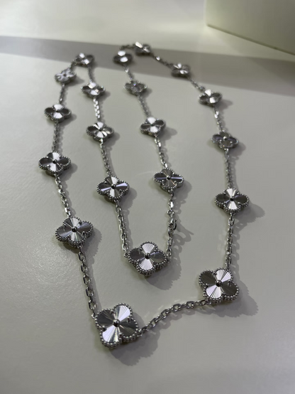 [Stars Jewelry]CLOVER 20 MOTIFS SILVER LASER