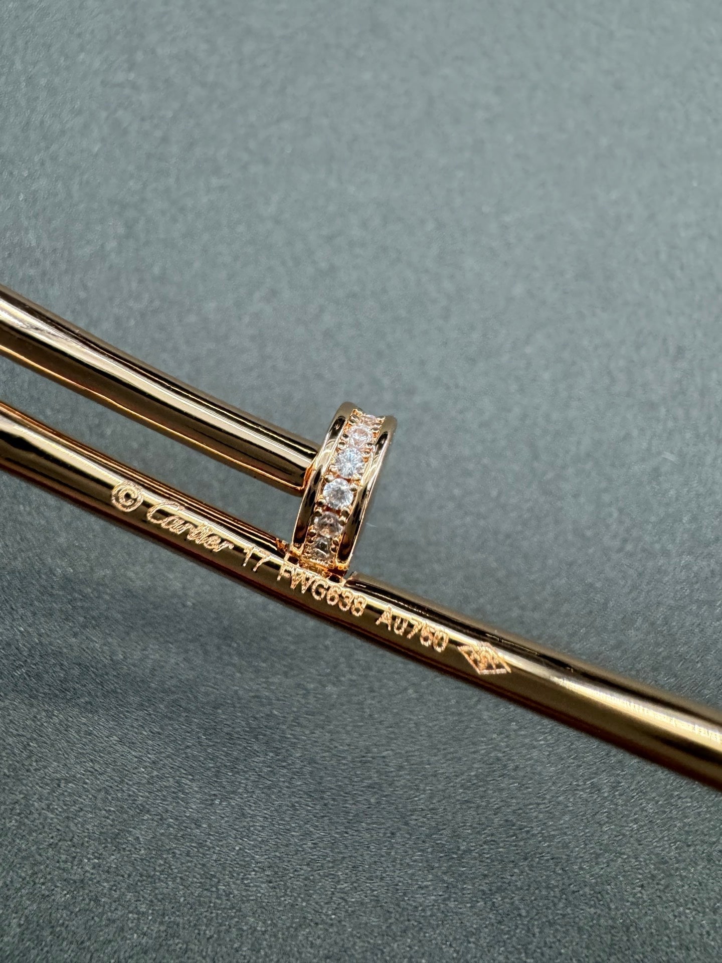 [Stars Jewelry]JUSTE BRACELET 2.5MM  DIAMONDS2