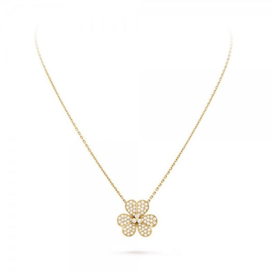 [Stars Jewelry]FLOWER DIAMOND NECKLACE
