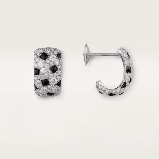 [Stars Jewelry]PANTHERE MINI FULL DIAMOND EARRINGS