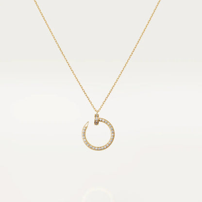[Stars Jewelry]JUSTE NECKLACE GOLD DIAMONDS