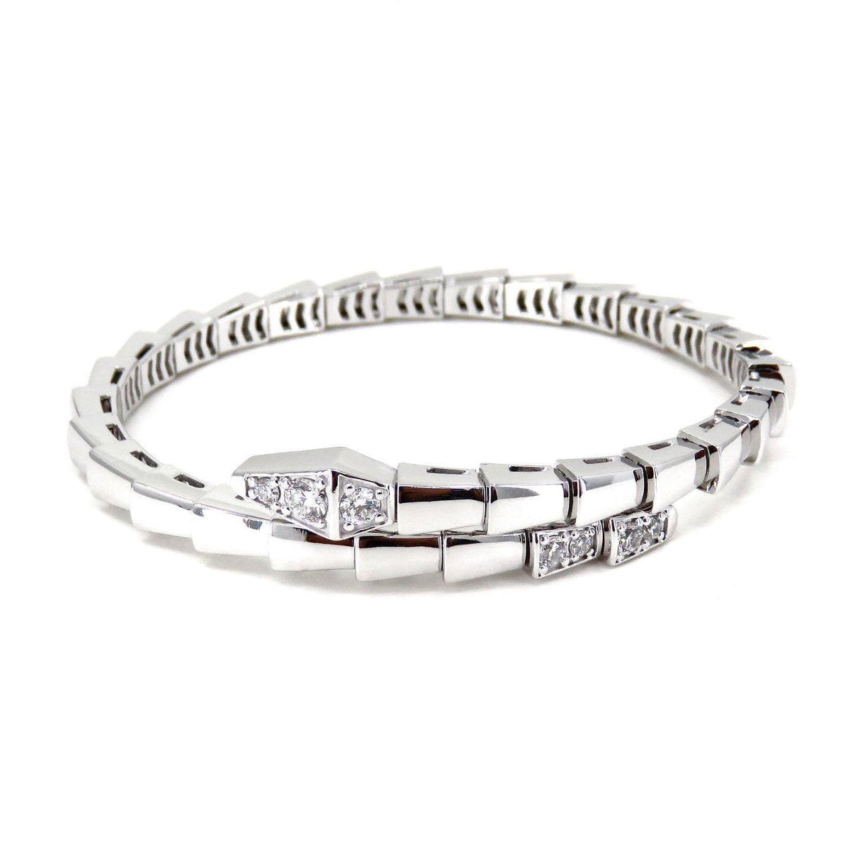 [Stars Jewelry]SERPENTI BRACELET DIAMONDS SILVER