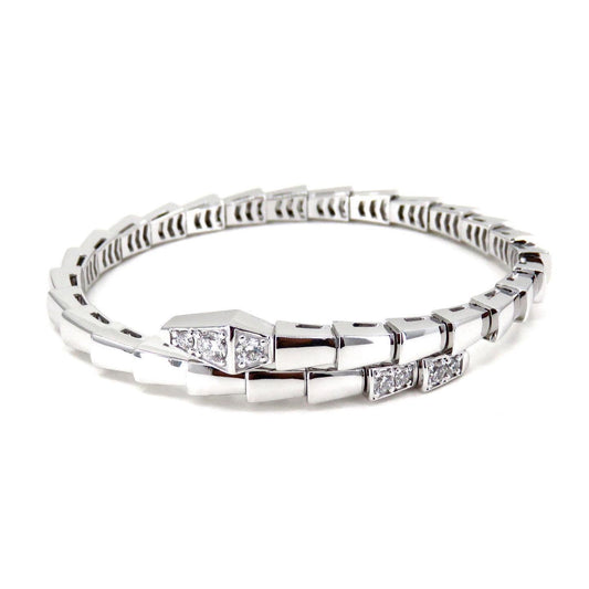 [Stars Jewelry]SERPENTI BRACELET DIAMONDS SILVER