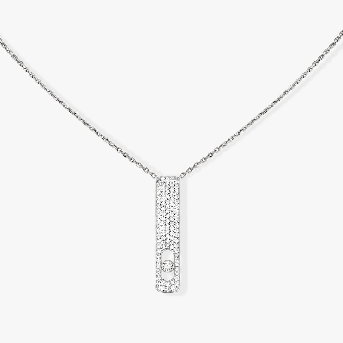 [Stars Jewelry]MY FIRST DIAMOND PAVED NECKLACE