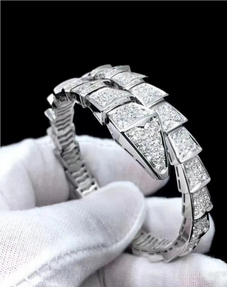 [Stars Jewelry]SERPENTI BRACELET 8MM PINK GOLD DIAMOND
