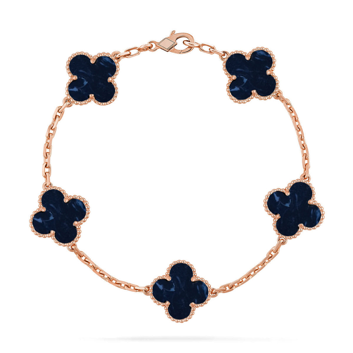 [Stars Jewelry]CLOVER 5 MOTIF PIETERSITE BRACELET COLLECTION