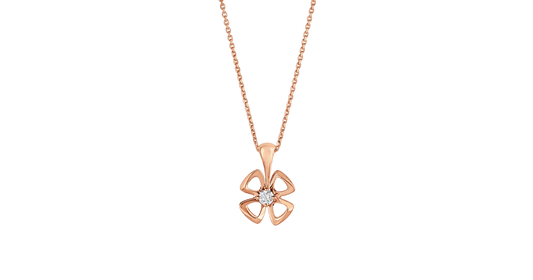 [Stars Jewelry]FIOREVER NECKLACE DIAMOND CENTER
