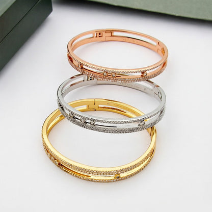 [Stars Jewelry]Move Romane pavé bangle