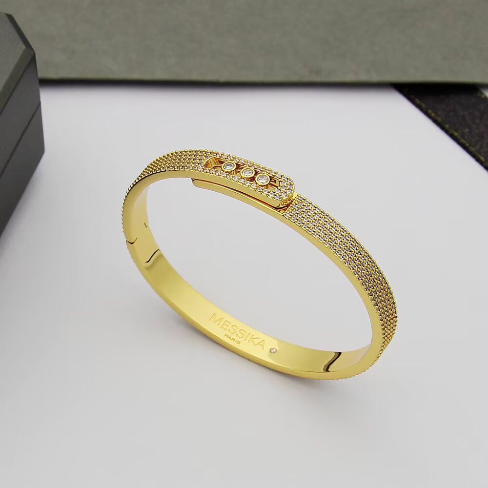 [Stars Jewelry]Move Noa Full Pavé Diamond Bangle Bracelet