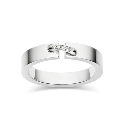 [Stars Jewelry]ALLIANCE LIENS VIDENCE DIAMOND 4MM RING