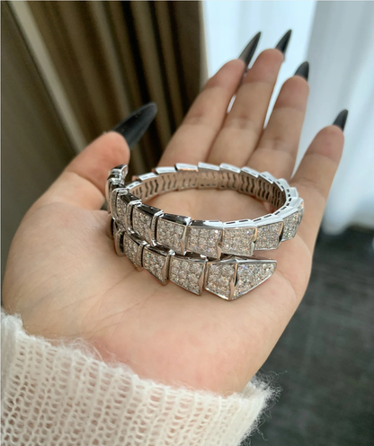 [Stars Jewelry]SERPENTI BRACELET 8MM PINK GOLD DIAMOND