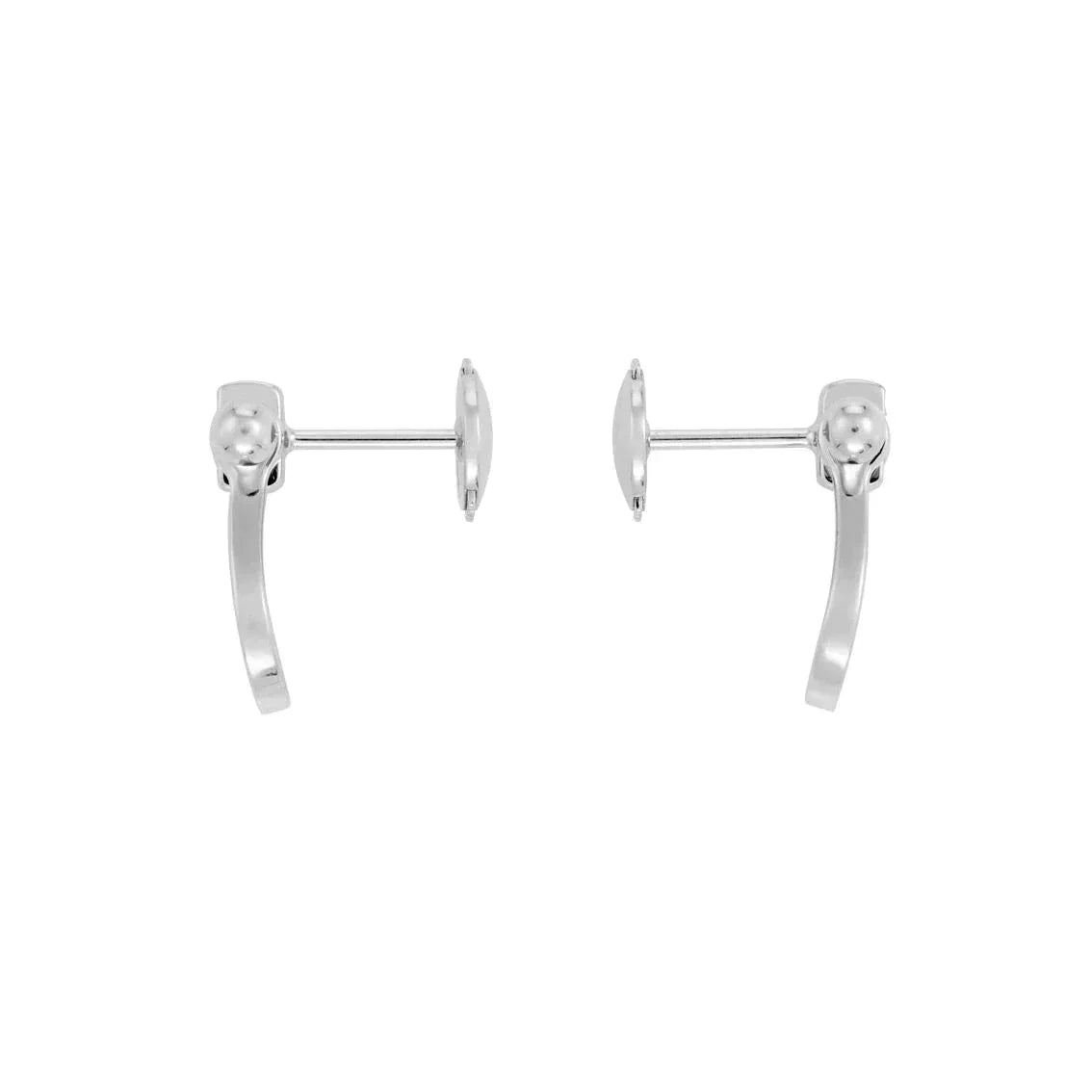 [Stars Jewelry]FORCE 10 FULL DIAMOND STUD EARRINGS MINI MODEL