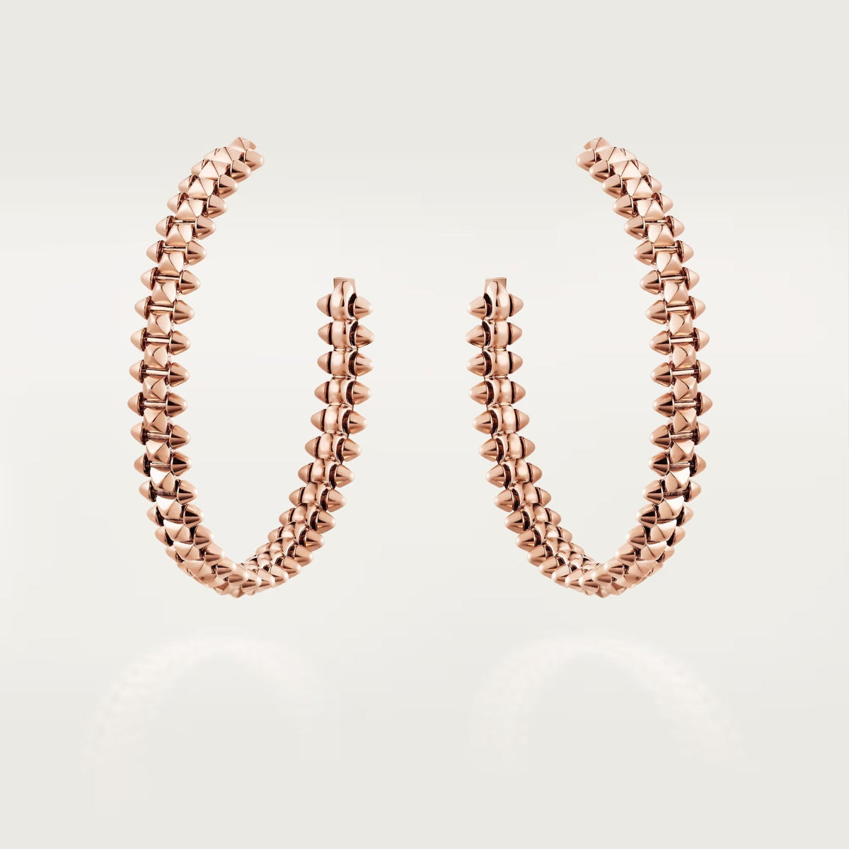 [Stars Jewelry]CLASH HOOP LARGE EARRINGS