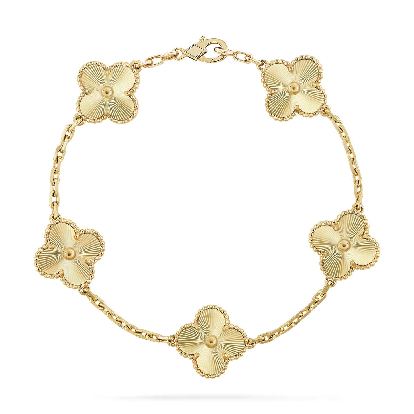 [Stars Jewelry] CLOVER 5 MOTIF LASER BRACELET COLLECTION