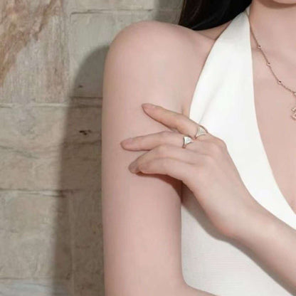 [Stars Jewelry]BVLGARI Double Fan Open-Faced Ring