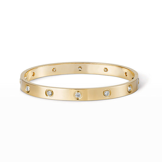 [Stars Jewelry]LOVE BRACELET 6.1MM 10 DIAMONDS