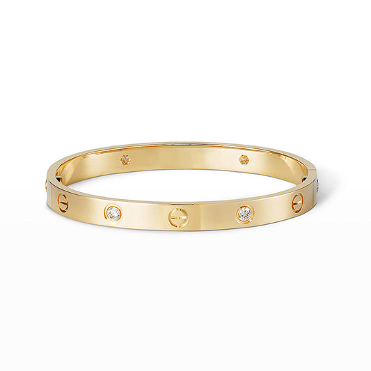 [Stars Jewelry]LOVE BRACELET 6.1MM 4 DIAMONDS