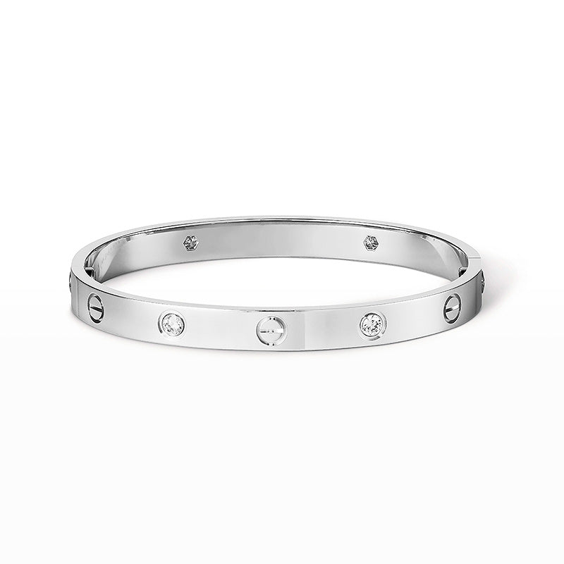 [Stars Jewelry]LOVE BRACELET 6.1MM 4 DIAMONDS