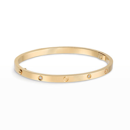 [Stars Jewelry]LOVE BRACELET 3.65MM 6 DIAMONDS