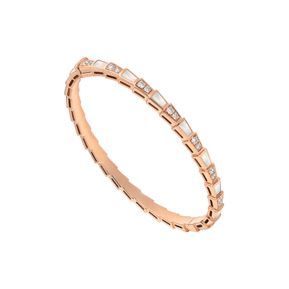 [Stars Jewelry]SERPENTI BRACELET PINK GOLD MOP DIAMOND