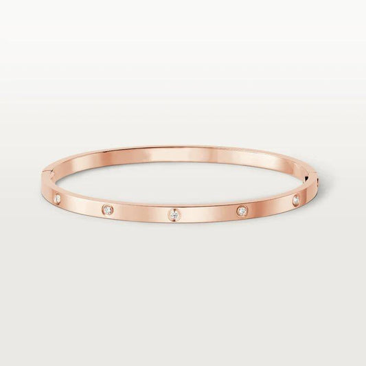 [Stars Jewelry]LOVE BRACELET 3.65MM 10 DIAMONDS
