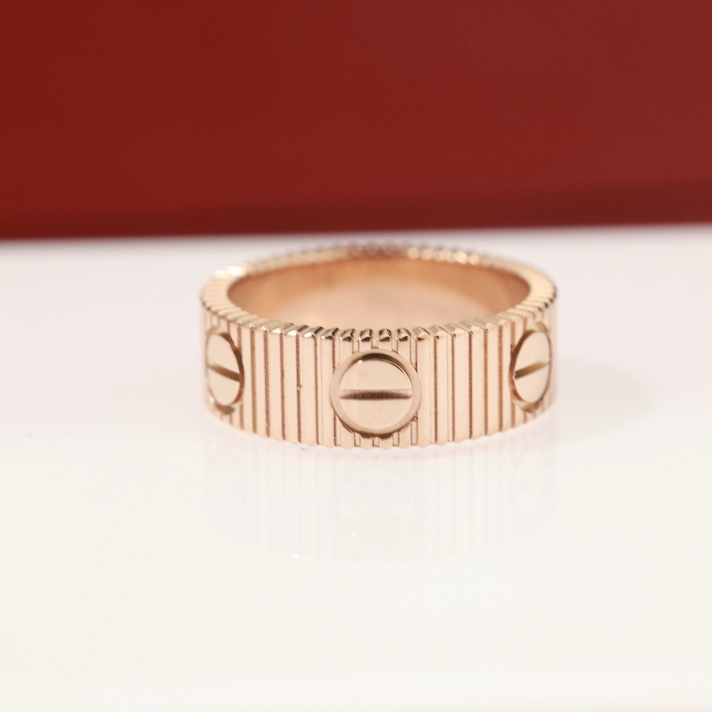 [Stars Jewelry] 2025 NEW LOVE RING BRUSHED STYLE