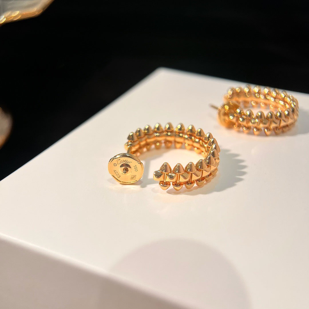 [Stars Jewelry]CLASH SMALL HOOP EARRINGS