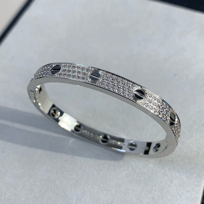 [Stars Jewelry]LOVE BRACELET 6.1MM DIAMOND-PAVED CERAMIC
