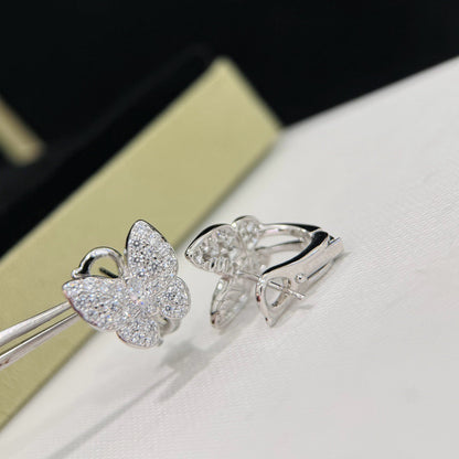 [Stars Jewelry]BUTTERFLY ALL DIAMOND EARRINGS