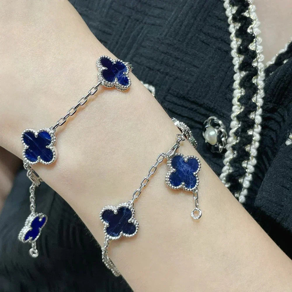 [Stars Jewelry]CLOVER 5 MOTIF PIETERSITE BRACELET COLLECTION