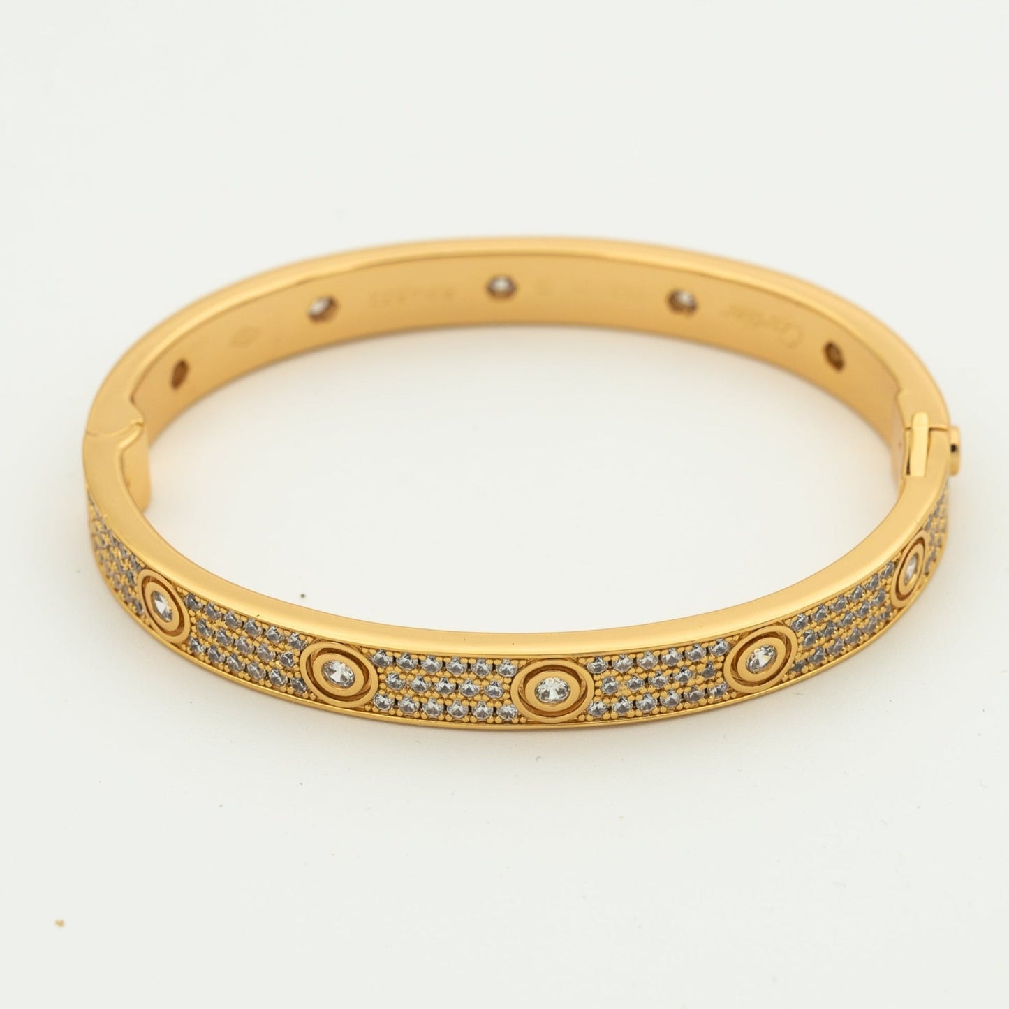 [Stars Jewelry]LOVE BRACELET 6.1MM DIAMOND-PAVED 10 BIG DIAMONDS