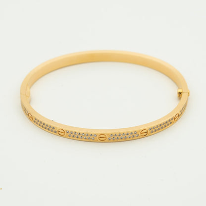 [Stars Jewelry]LOVE BRACELET 3.65MM DIAMOND-PAVED