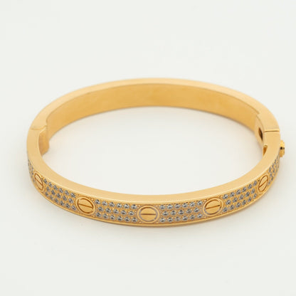 [Stars Jewelry]LOVE BRACELET 6.1MM DIAMOND-PAVED