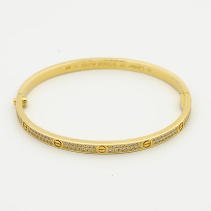 [Stars Jewelry]LOVE BRACELET 3.65MM DIAMOND-PAVED
