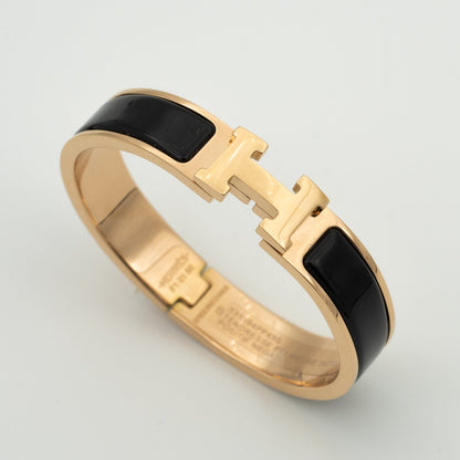 [Stars Jewelry]H BLACK BRACELET