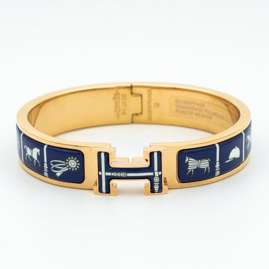 [Stars Jewelry]H BRACELET BLUE CERAMIC