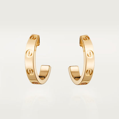 [Stars Jewelry]LOVE EARRINGS 2.65 MM NO DIAMOND SMALL
