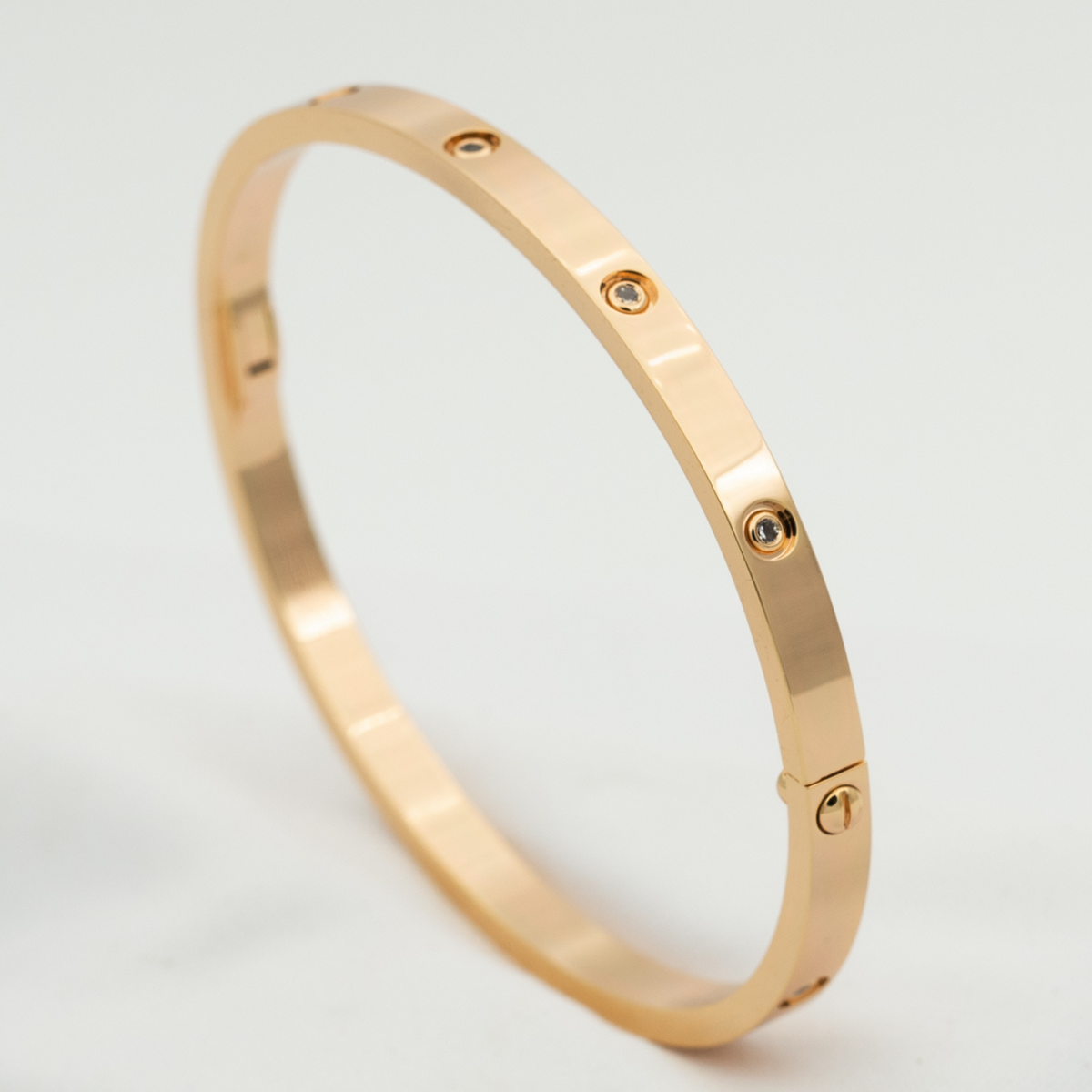 [Stars Jewelry]LOVE BRACELET 3.65MM 10 DIAMONDS