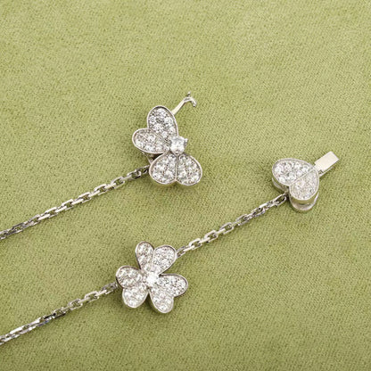 [Stars Jewelry]FRIVOLE SILVER 9 FLOWERS NECKLACE